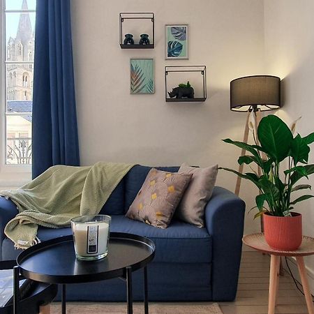 Charming Studio With View Of The Abbaye-Aux-Hommes Caen Cameră foto