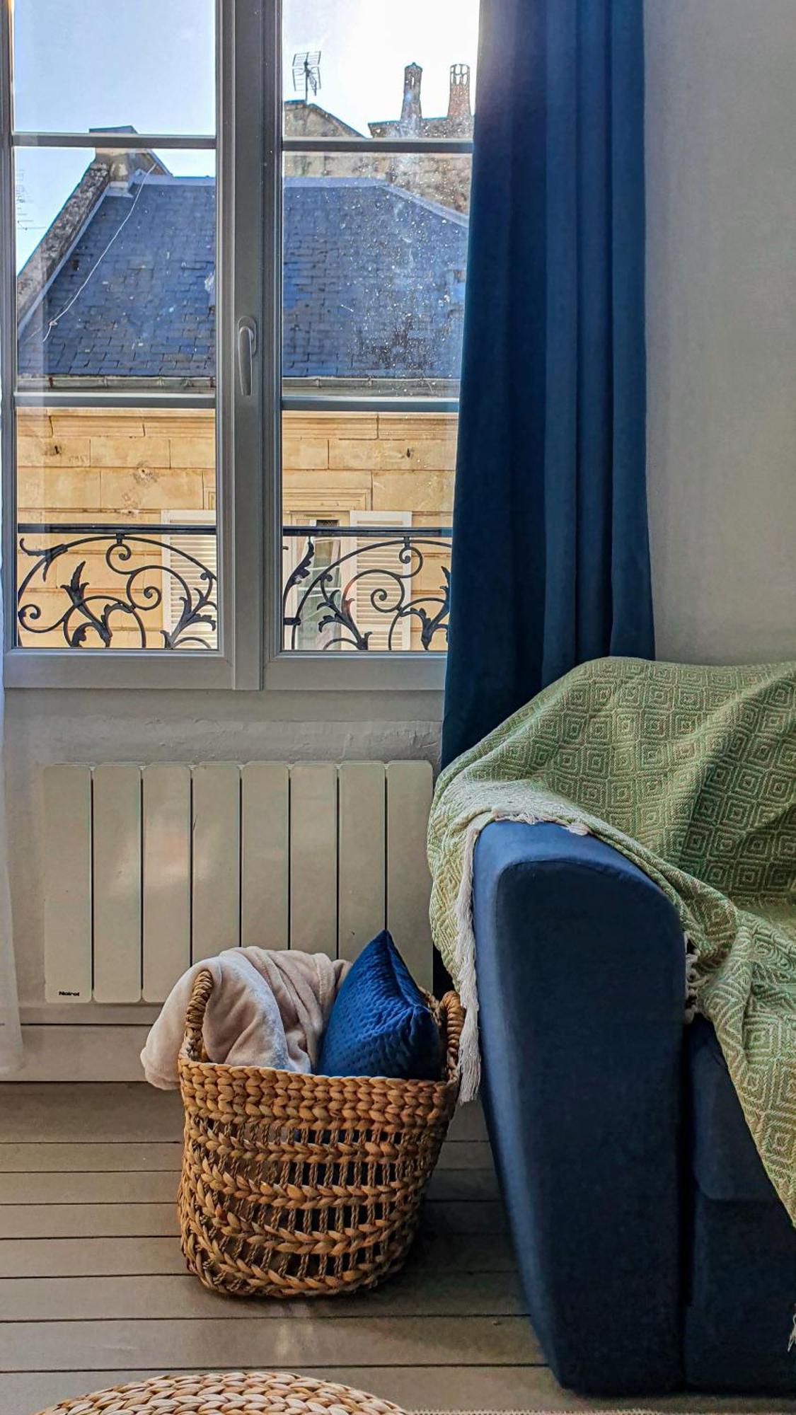 Charming Studio With View Of The Abbaye-Aux-Hommes Caen Cameră foto
